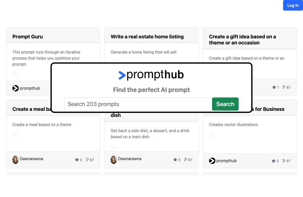 PromptHub preview
